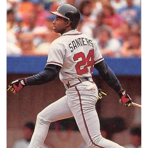 Deion Sanders (Mitch/Ness)-(Atlanta)-(Jersey)-(Grey)-(New Cond.)-(Size:XL)-$85 - Picture 6 of 15